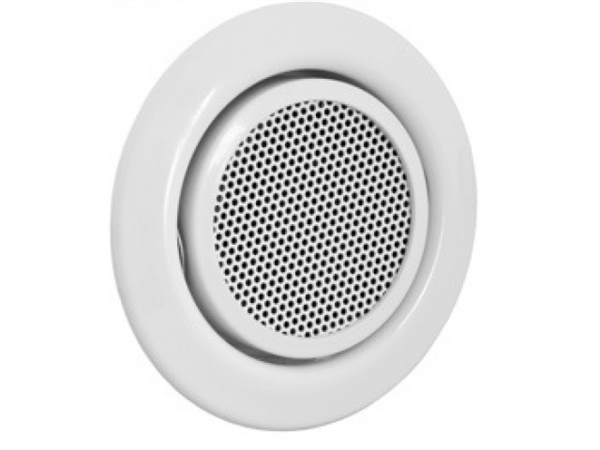 SpeakerMount, loudspeaker with installation frame, 20 degree tilt angle, white