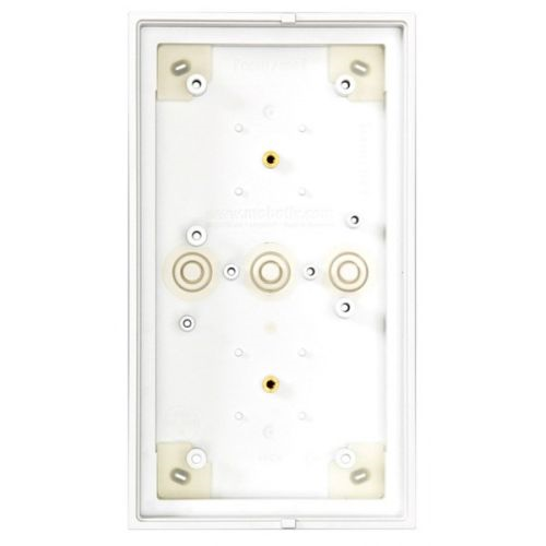 Double On-Wall-Housing, Silver