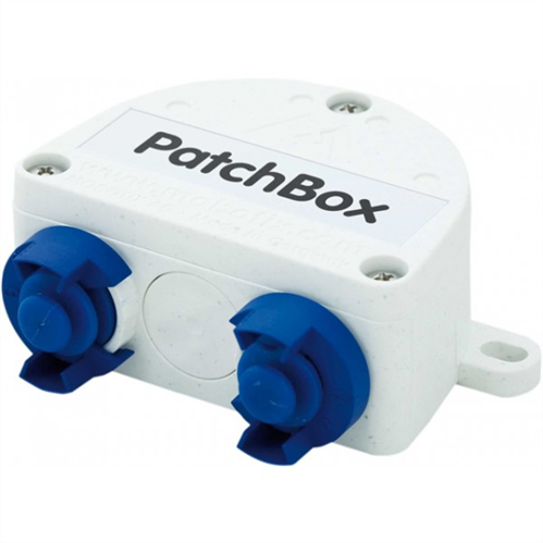Universal network connector for installation cables, MOBOTIX patch cables and standard patch cables