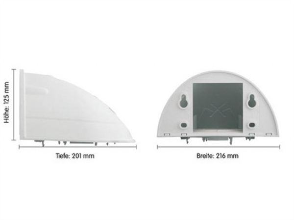 Wall Mount For Mobotix Q2x D2x and ExtIO