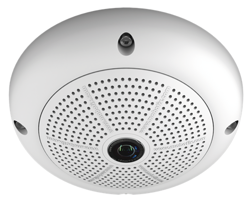 Indoor/Outdoor 6 Megapixel Hemispheric (180 degree) IP Camera, Day