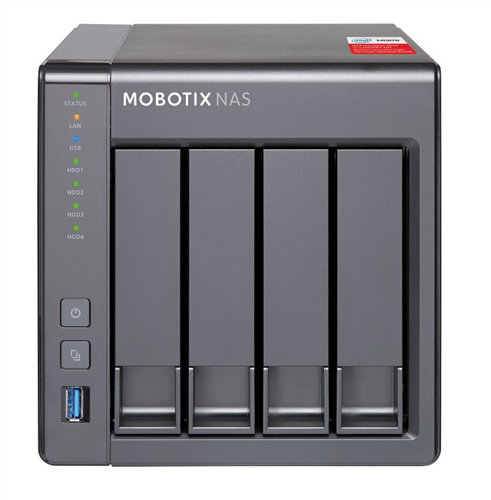 4-Bay NAS for Network recording of IP Cameras