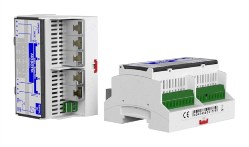 MxSwitch PoE/PoE+ Switch, DIN Rail Mounting