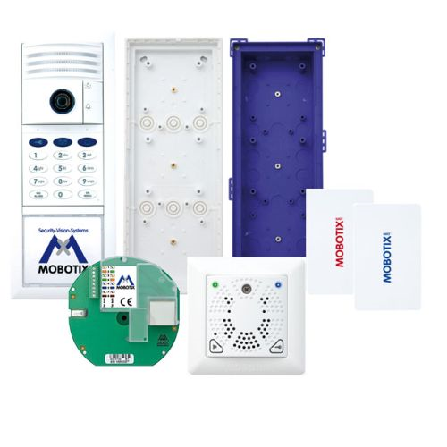 T25 6MP Set 3, Ethernet, Keypad, DoorMaster, White