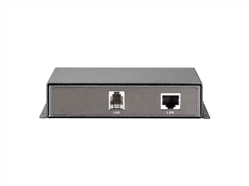 2-wire Ethernet and PoE Extender, Receiver