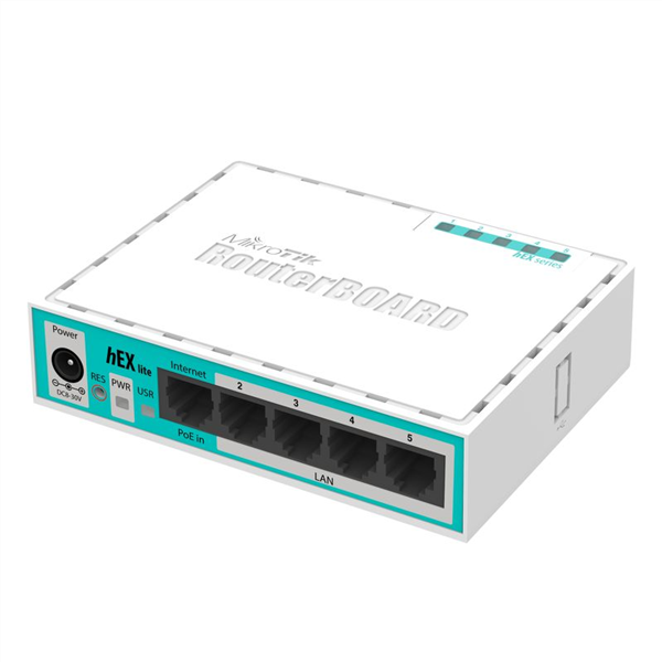 Routerboard hEX Lite 5-port Switch with Router