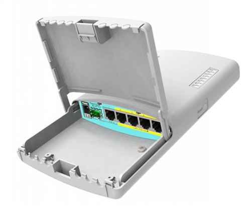 PowerBox Pro 5 Port Gigabit Outdoor PoE Router