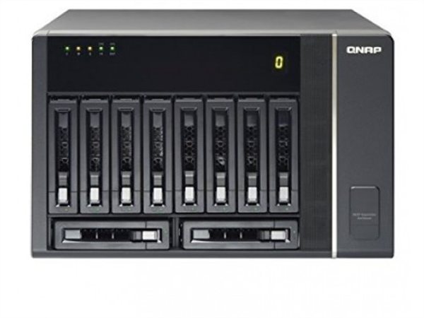 10-bay SAS/SATA/SSD RAID Expansion Enclosure for QNAP NAS Appliances, Tower Chassis