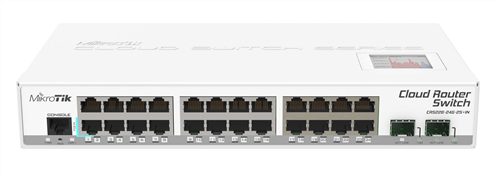 24-Port Gigabit Ethernet Layer 3 Switch, 2x SFP port, LCD Screen