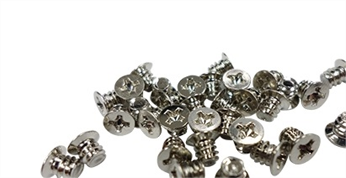 Screw pack for 3.5" HDD intallation, 96 pieces, Flat head machine screw