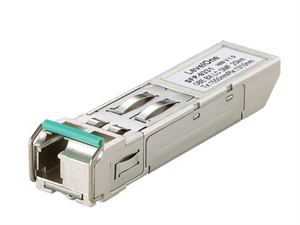 Gigabit Single-mode Bi-directional SFP (20km, TX/RX 1550/1310nm)