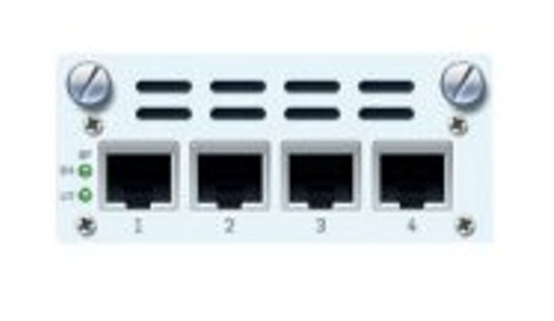 4 port GbE copper - 2 Bypass groups FleXi Port module (for SG/XG 2xx/3xx/4xx only)