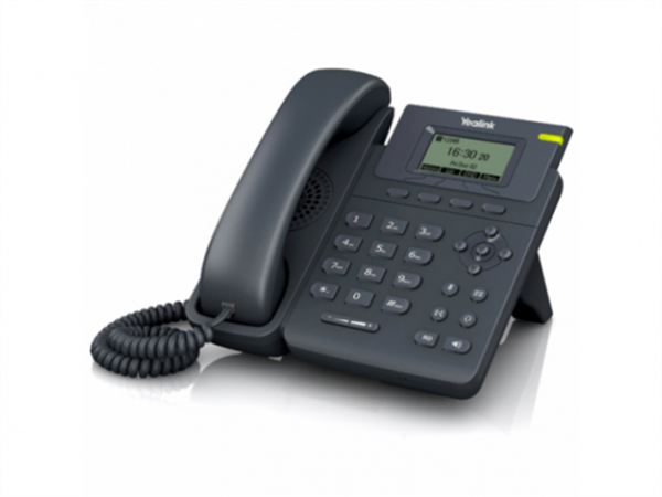 IP Phone, Dual Ethernet, 132x64 LCD Screen, PoE
