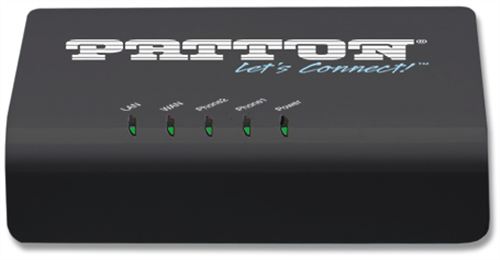 2-port SmartNode Analog Telephone Adapter (ATA) and Router