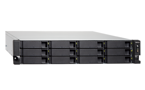 12-Bay NAS, Quad-core 1.7 GHz CPU, 4GB RAM, Rackmount, 10Gig