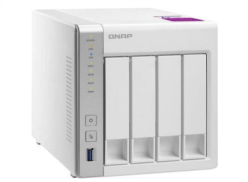 4-Bay NAS, AL314 Quad core 1.7GHz CPU, 1GB DDR3 RAM, 2x GbE