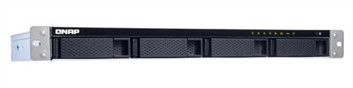 4-Bay (short-depth) Rackmount NAS, ARM Quad-Core 1.7 GHz CPU, 2GB RAM