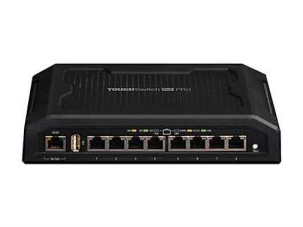 Edgeswitch 8-port managed switch with 24/48V PoE
