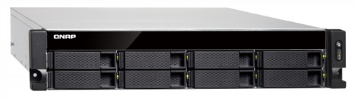 8-Bay Rackmount NAS, AMD RX-421ND 4-core 2.1GHz CPU, 8GB RAM, Dual PSU