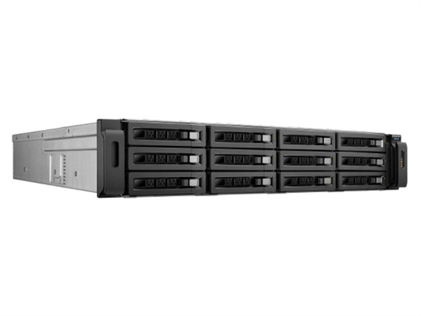 12-bay SAS/SATA/SSD RAID Expansion Enclosure for QNAP NAS Appliances, 2U, Rackmount Chassis, Rack Kit Included