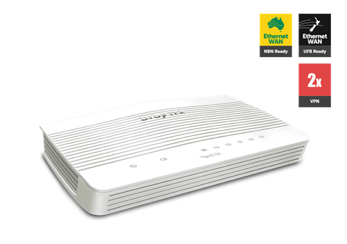 UFB Router/Firewall, QoS, VPN, 4x GigE LAN, 1x GigE WAN