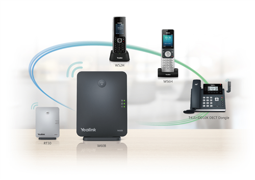 DECT Deskphone Solution, Deskphone and DECT Station W41P