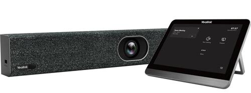 Collaboration Bar for Small Rooms with Touch Panel