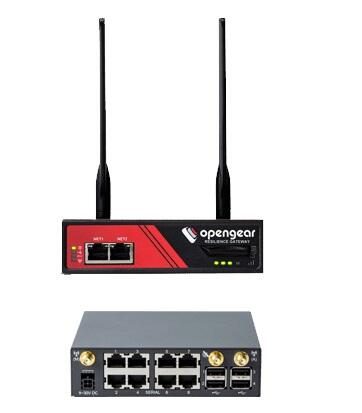 ACM7008 8 serial Cisco Straight pinout, ext power, 2 GbE, LTE cellular, dual SIM, 2 DIO & 2 Output, Global Power Supply