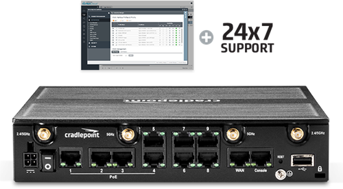 LTE Advanced 1200Mbps Office Router, 5yr NetCloud Advanced Feature Set