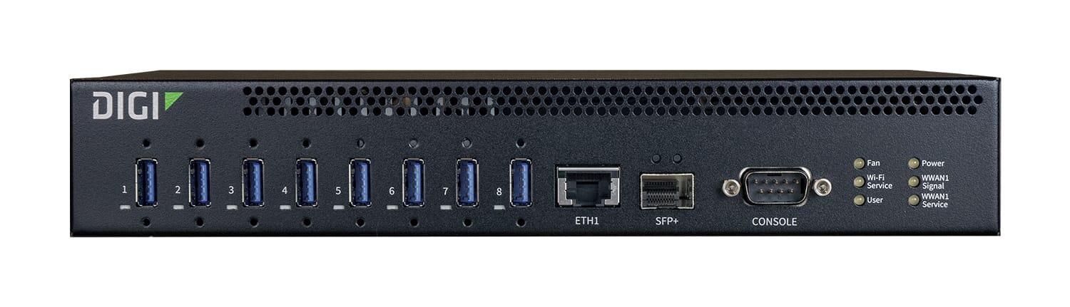 AnywhereUSB 8 plus Network-Attached USB 3.1 Hub, 8 ports