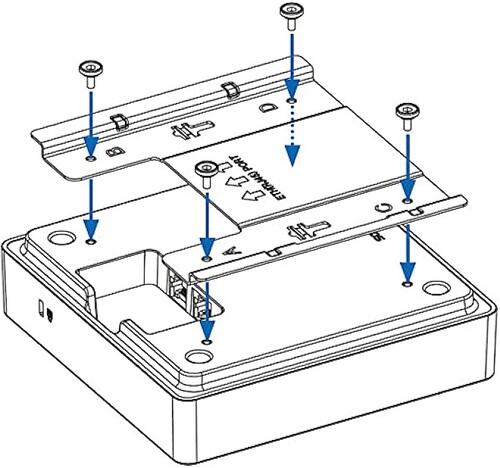 APX Mounting bracket kit for plenum & flat ceiling mount 320, 530, 740
