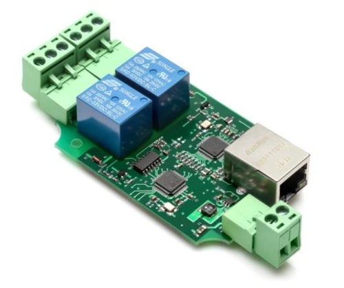 Ethernet TCP/IP LAN Web access controller board, 2 channel, no case