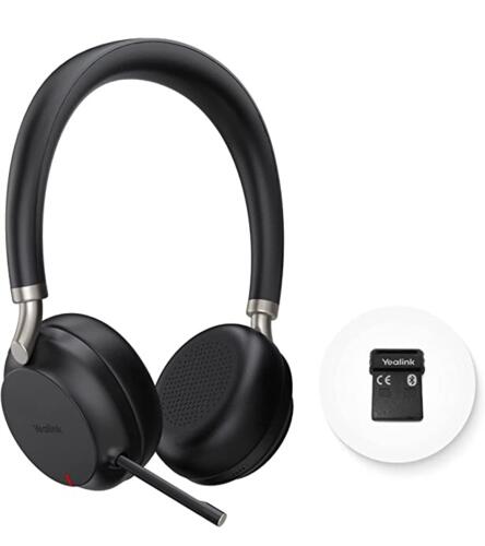 Wireless (Bluetooth) Stereo Headset, with USB-A bluetooth dongle