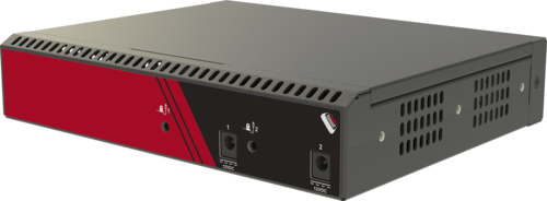 Console Manager, 8x RS232 X2 pinout ports, 2x 1GbE/SFP combo, 2x USB 3.0, TPM 2.0, Docker support, DC jacks