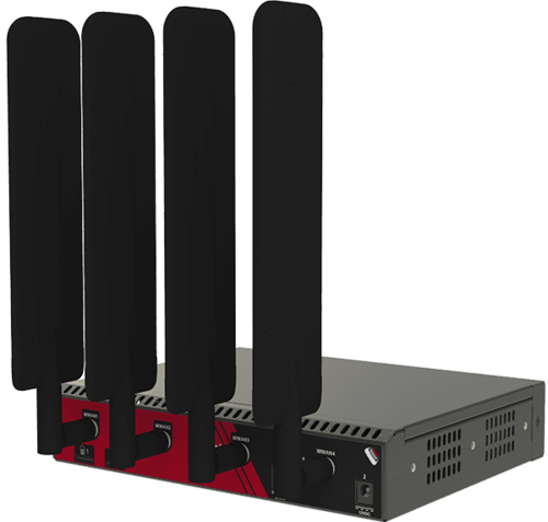 Console Manager, 8x RS232 X2 pinout ports, 2x 1GbE/SFP combo, 2x USB 3.0, TPM 2.0, Docker support, DC jacks, 5G