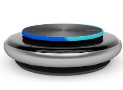 High-performance portable speakerphone, bluetooth and USB, 6x Mic