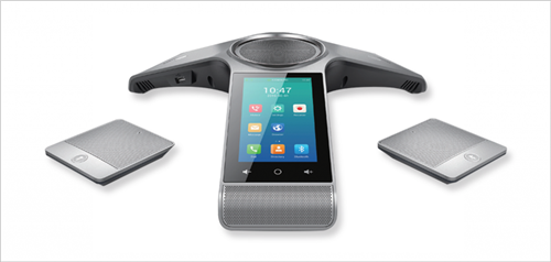 Touchscreen Conference Phone, with CPW90 Wireless Mics
