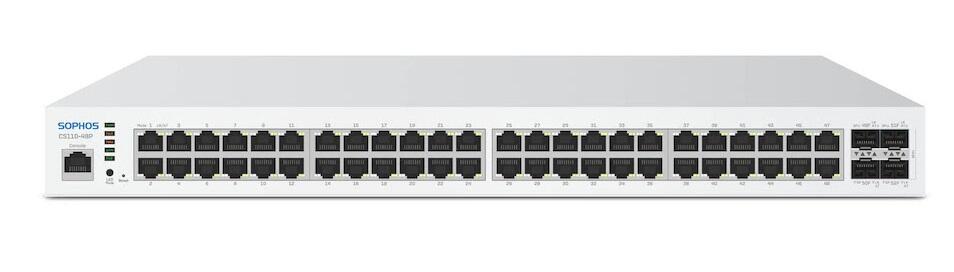 CS110-48 Managed Ethernet Switch, 48x 10/100/1Gig ports, 4x SFP+ 10GigE Ports