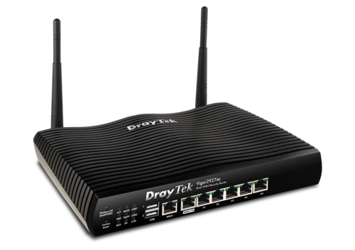 Dual GigE WAN Router/Firewall, IPSec, PPTP, SSL VPN, QoS, 11ac WiFi