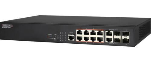 12-Port Gigabit L3 Managed PoE++ (UPOE) Switch, 4x SFP (2 shared)