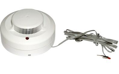 Smoke detector/alarm for use with Opengear Environmental Monitor (EMD)