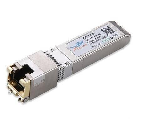 10 GbE Copper SFP+ Module, RJ45, 80m Reach