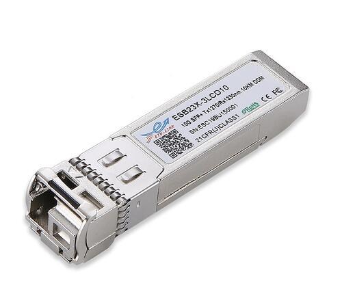 Industrial 10 GbE  SFP+ module, TX1270/RX1330nm, 10KM, DDM, Cisco