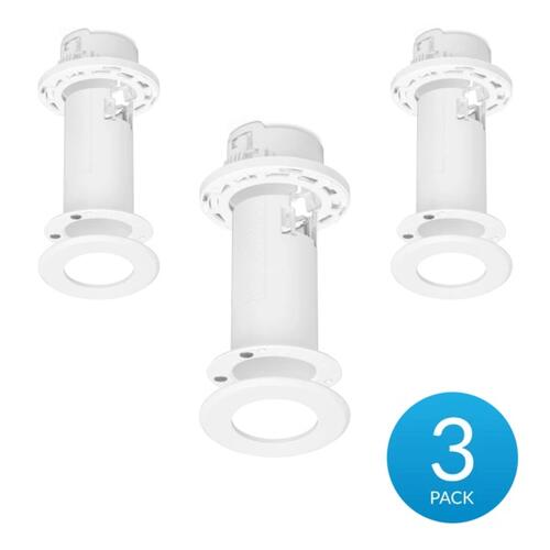 Recessed ceiling mount for UniFi FLEX HD AP, 3-pack