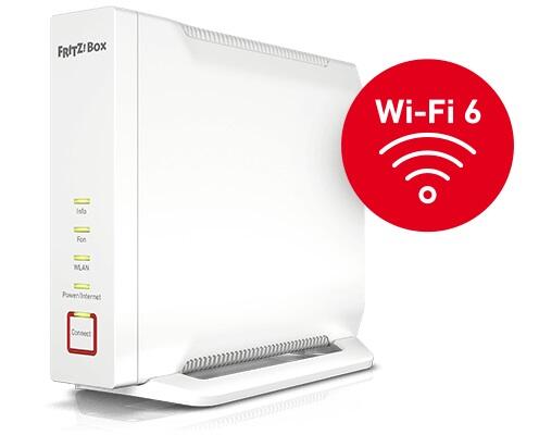 Wi-Fi 6 (802.11ax) UFB Router, 2.5GigE WAN, 3x GigE LAN, DECT VoIP