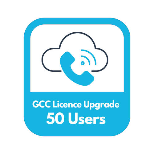 GCC One-time upgrade additional 50 Users/Extensions