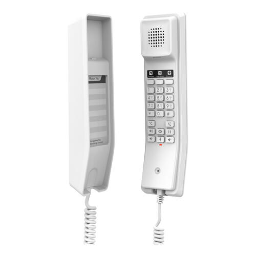 Compact Hotel SIP IP Phone - White