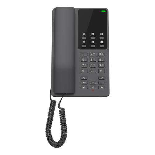 Desktop Hotel SIP IP Phone with WiFi - Black