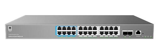 Enterprise Layer 2+ Managed PoE Network Switch, 24 x GigE, 2 x SFP+, 400 Watt PoE++