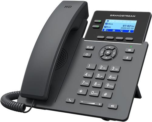 2 Lines 2 SIP Account IP Phone, No POE, PSU included
